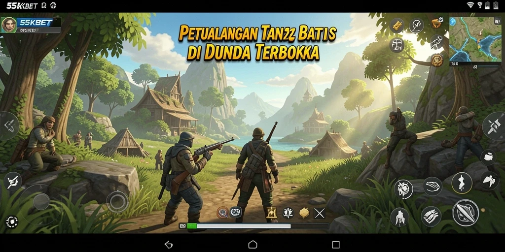 Gameplay seru 55KBET di dunia terbuka yang menakjubkan.