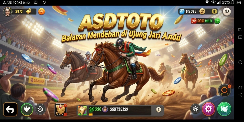 Tampilan gameplay ASDTOTO yang seru dan cepat.