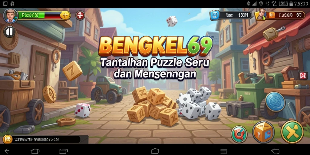 Tampilan gameplay BENGKEL69 yang menarik dan menantang.