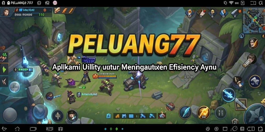 Tampilan intuitif PELUANG77 yang memudahkan pengguna mengelola segala aktivitas.