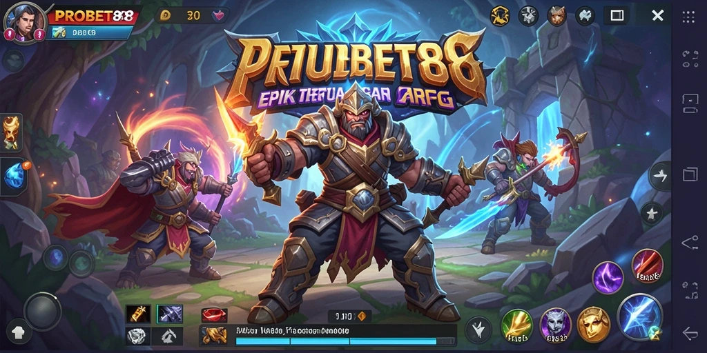 Tampilan luar biasa dari gameplay PROBET88 yang seru dan mendebarkan